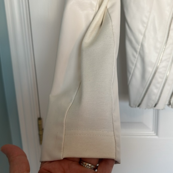 W118 by Walter Baker faux leather jacket with zippers - Picture 12 of 12